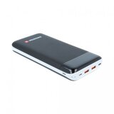 Swissten black core power bank 30000 mah microusb / usb-c / lightning / qualcomm 3.0 power bank | Shoptok.si