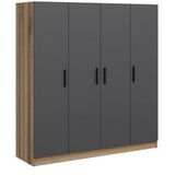 Hanah home ormar u sivoj boji kale 7508 (506MNR2487) | ePonuda.com