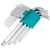 Total 9-dijelni set kuglični šesterokutni imbus ključ LONG / INDUSTRIAL (THT106291) | shoptok.hr