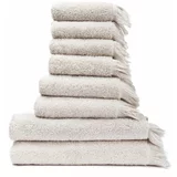 Bonami Selection Set s 6 krem manjih i 6 većih ručnika od 100% pamuka