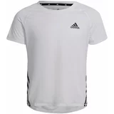 ADIDAS SPORTSWEAR Tehnička sportska majica 'Aeroready 3-Stripes' crna / prljavo bijela
