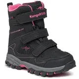 Kangaroos Škornji za sneg K-Robi Ktx 18965 000 5025 Black/Daisy Pink