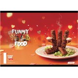 Target Bilježnica A4 karo FUNNY FOOD 10 kom | Shoptok.si