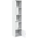  Regal za knjige bijeli 40 x 36 x 189 cm od konstruiranog drva | Eponuda.com