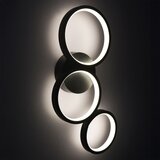  LED zidna svetiljka FLAMENCO LED/23W/230V 4000K crna | Eponuda.com