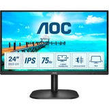 AOC monitor 24B2XD 23,8" FHD 75Hz , IPS, 4ms, crna