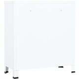 vidaXL Industrijski ormarić za spise bijeli 90 x 40 x 100 cm čelični | shoptok.hr