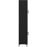  Highboard Crni hrast 34,5 x 34 x 180 cm Konstruirano drvo | shoptok.hr