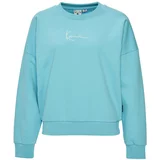 Karl Kani Sweater majica plava / svijetloplava / med / crna