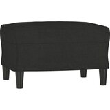  4-dijelni set sofa s jastucima crni od tkanine | shoptok.hr