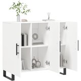  Komoda bijela 90x34x80 cm od konstruiranog drva | Shoptok.si