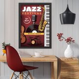 Wallity uramljena slika Jazz Festival, 35x45 cm | ePonuda.com