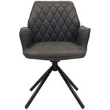 MID.YOU NASLANJAČ, tekstil antracit | Shoptok.si