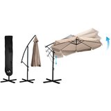 Veliki vrtni suncobran Plonos 350 cm bež | shoptok.hr
