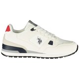 U.S. Polo Assn. Trax muške tenisice s plavo-crvenim detaljima bijele Cijene