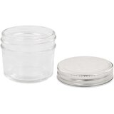 vidaXL Staklenke za džem sa srebrnim poklopcima 96 kom 110 ml | shoptok.hr