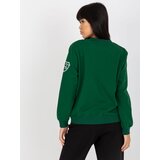 RUE PARIS Sweatshirt-RV-BL-8225.88-dark green | Shoptok.si