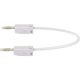 Stäubli Merilni kabel (lamelni vtič 2 mm - lamelni vtič 2 mm) 0.075 m bele barve MultiContact LK205, (20422608) Cene