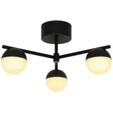 Plafonski luster CONTINA 3xG9/5W/230V crna