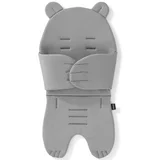 mekani jastuk za bebe teddy bear grey