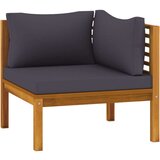  8-dijelna vrtna garnitura od masivnog drva bagrema s jastucima | shoptok.hr