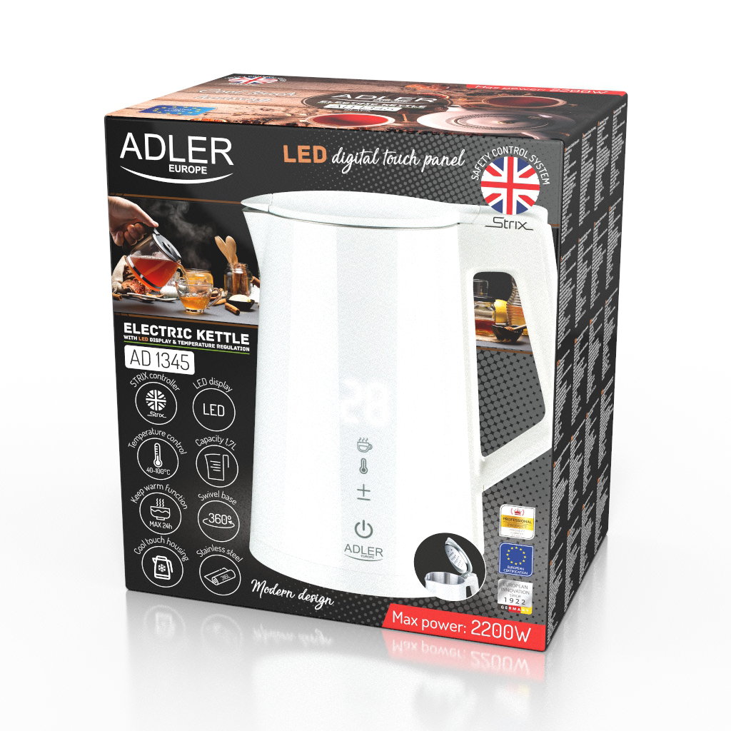 Adler Električni bojler 2200W AD1345W | shoptok.hr