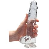 REALROCK Realistic Dildo with Balls 9" 22 cm Transparent | shoptok.hr
