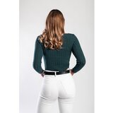 Fenzy Pletena Majica S Okruglim Izrezom, Tamno Zelena | shoptok.hr
