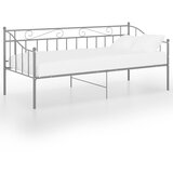 The Living Store Posteljni okvir siv kovinski 90x200 cm - Posteljni Okvir, (21523783) | Shoptok.si