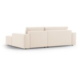 Micadoni Bež sklopiva kutna garnitura od bouclé tkanine (s desnim kutom) Jodie – Home | shoptok.hr