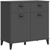  Komoda VIKEN antracit siva 80 x 40 x 80 cm konstruirano drvo - Antracit 1 | shoptok.hr