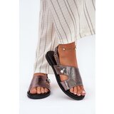 VINCEZA Flat Ladies Sandals With Decorative Detail Silver 17378 | Shoptok.si