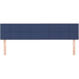  Uzglavlja plava 180x5x78/88 cm od tkanine | Eponuda.com
