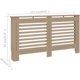  Pokrov za radijator 152 x 19 x 81 cm mdf | shoptok.hr