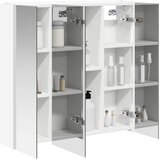  Kupaonski ormar s ogledalom Zidne Bijelo 73.5 x 15.5 x 70 cm | shoptok.hr
