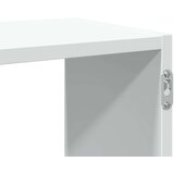 vidaXL Stenska polica bela 100x25x50 cm inženirski les | Shoptok.si