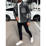 DStreet Black men's denim jacket | shoptok.hr