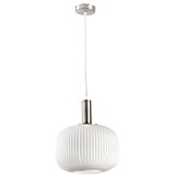  ONLI - Visilica na sajli DOROTY 1xE27/15W/230V beli/sjajni hrom | Eponuda.com