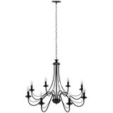 Toolight Stropna privjeska rustikalna crna APP648-8CP | shoptok.hr