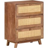  Komoda od masivnog drva manga 61 x 35 x 76 cm | shoptok.hr