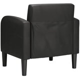 SOFA fotelja s naslonima za ruke crna 54 cm umjetna koža | Eponuda.ba