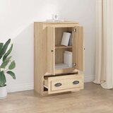  Visoka omara sonoma hrast 60x35,5x103,5 cm inženirski les Slike