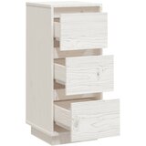  Komode 2 kom bijele 32 x 34 x 75 cm od masivne borovine | Eponuda.com