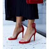 D/CEO Black sandals on a block heel Millo | ePonuda.com