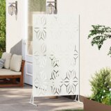 Metalni panel ograde Bijela Metal Velik Dekorativni umetci | shoptok.hr