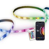 Ksix SmartLED traka 5m, mogućnost rezanja, 1800 lm, sink. glazbe, RGB+CCT | shoptok.hr