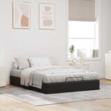  Otomanski krevet Crna 153 x 203 cm Baršun | shoptok.hr