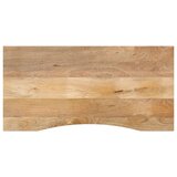  Ploča za radni stol zaobljena 120x50x2,5 cm od drva manga | shoptok.hr