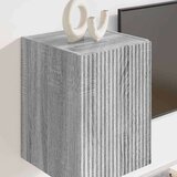 TV stenska omara Siva Sonoma 30 x 31 x 40 cm Konstruiran les, (5000112889) | Shoptok.si