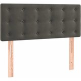 Box spring krevet s madracem tamnosivi 90x190 cm baršunasti | shoptok.hr